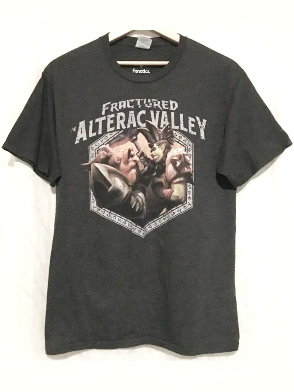 Fanatics Hearthstone Fractured in Alterac Valley T-Shirt Medium Charcoal
